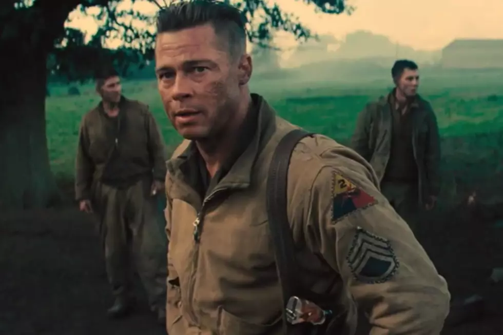 ‘Fury’ First Footage: Go Behind the Scenes of Brad Pitt’s Latest War Movie
