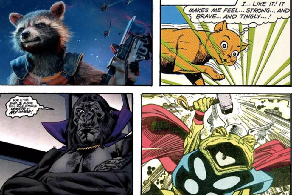 From Rocket Raccoon to Krypto the Super Dog: A Brief History of Animal Superheroes