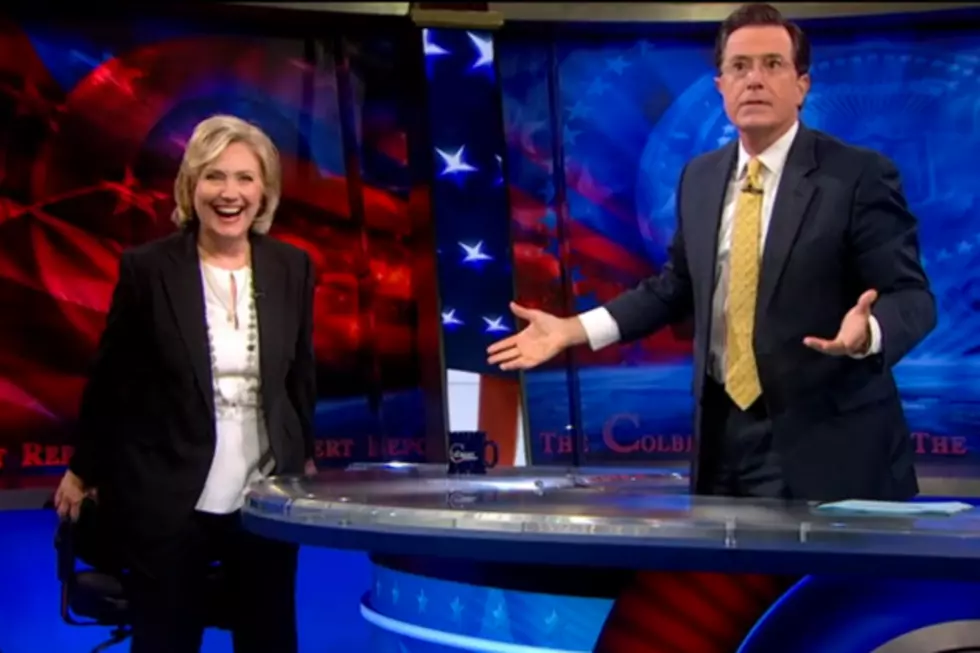 Watch Hillary Clinton’s Surprising ‘Colbert Report’ Appearance