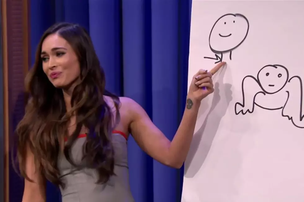 Megan Fox Is Really Bad at Pictionary, Can’t Remember What Frogs Look Like [VIDEO]