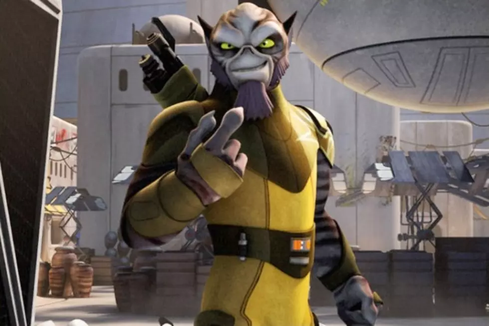 Star Wars Rebels Clip: Zeb Tangles with Stormtroopers