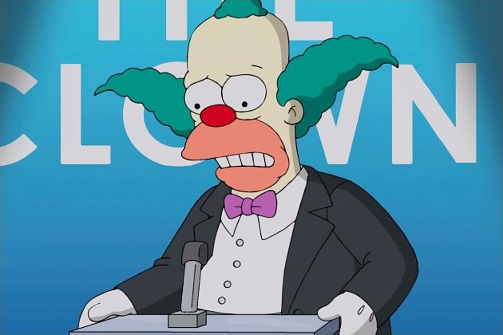 ‘The Simpsons’ Season Premiere Photos: Is Krusty a Dead “Clown in the Dumps?”