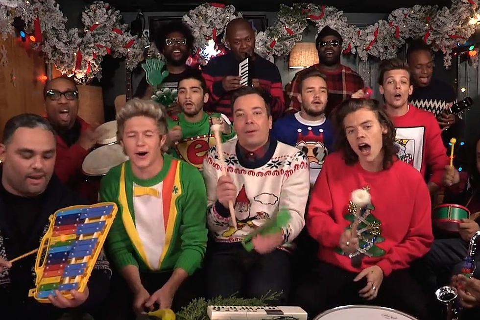 Watch Jimmy Fallon and One Direction Sing “Santa Claus Is Coming to Town”