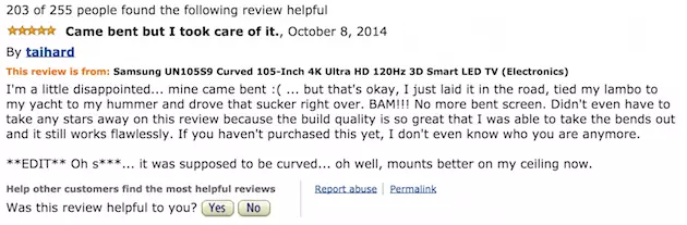 The Amazon Customer Reviews on this $120,000 Television Are Amazing