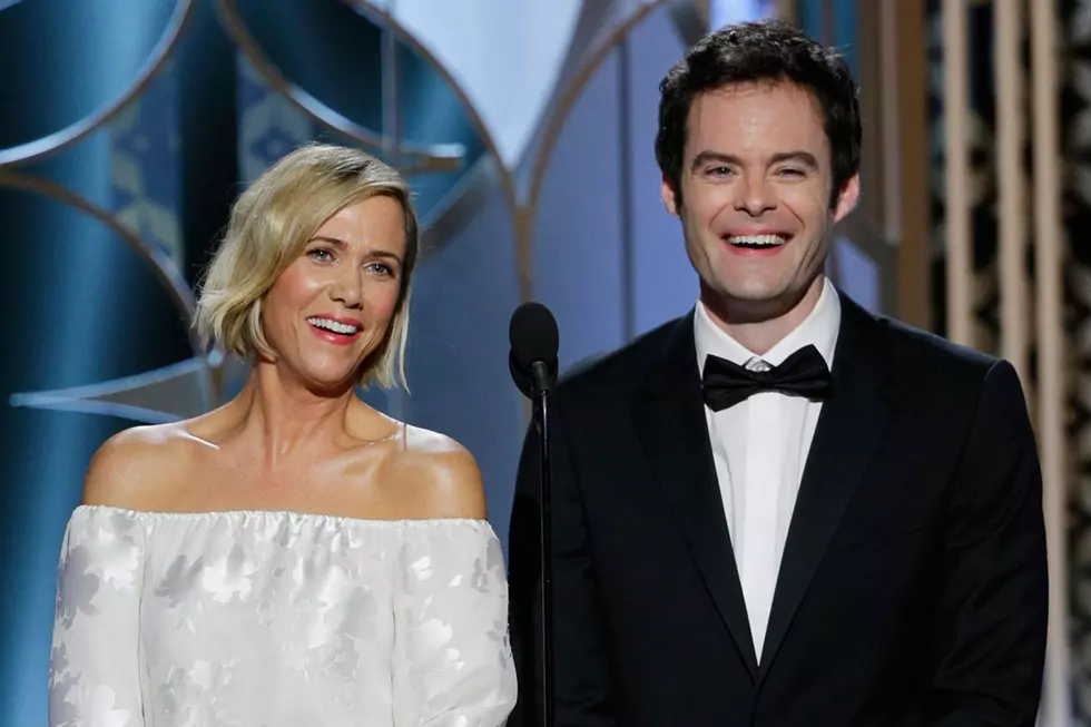 Maybe We Should Get Kristen Wiig and Bill Hader to Host the Golden Globes Next Year