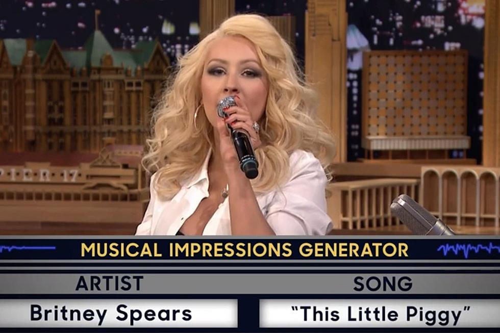 Christina Aguilera’s Britney Spears Impression Is Amazing