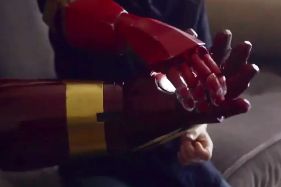 Watch Robert Downey Jr. Present a Bionic Arm to a One-Armed ‘Avengers’ Fan