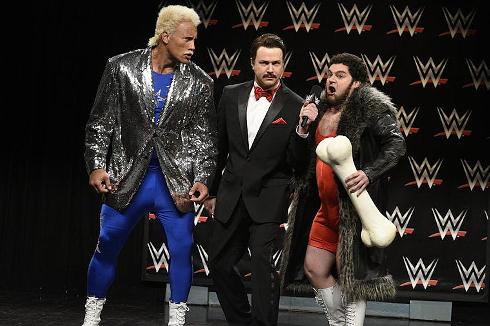 ‘SNL’ Lets Dwayne Johnson Cut a Really Weird Wrestling Promo