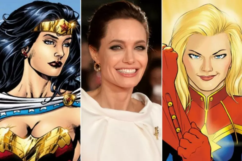 Angelina Jolie Could Direct Either ‘Captain Marvel’ or ‘Wonder Woman’