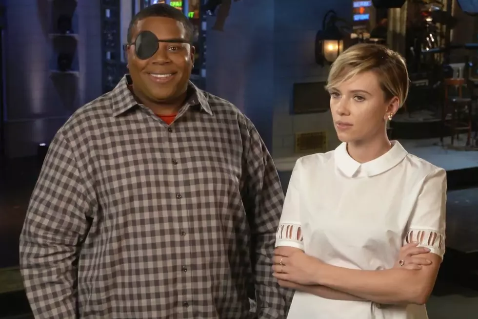 'SNL' Preview: Scarlett Johansson Plugs 'Avengers' With Fury