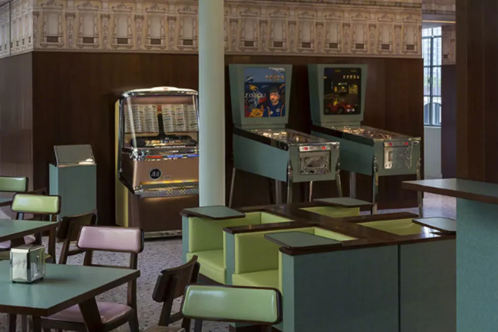 Wes Anderson Designed a Totally Wes Anderson-Style Cafe in Italy