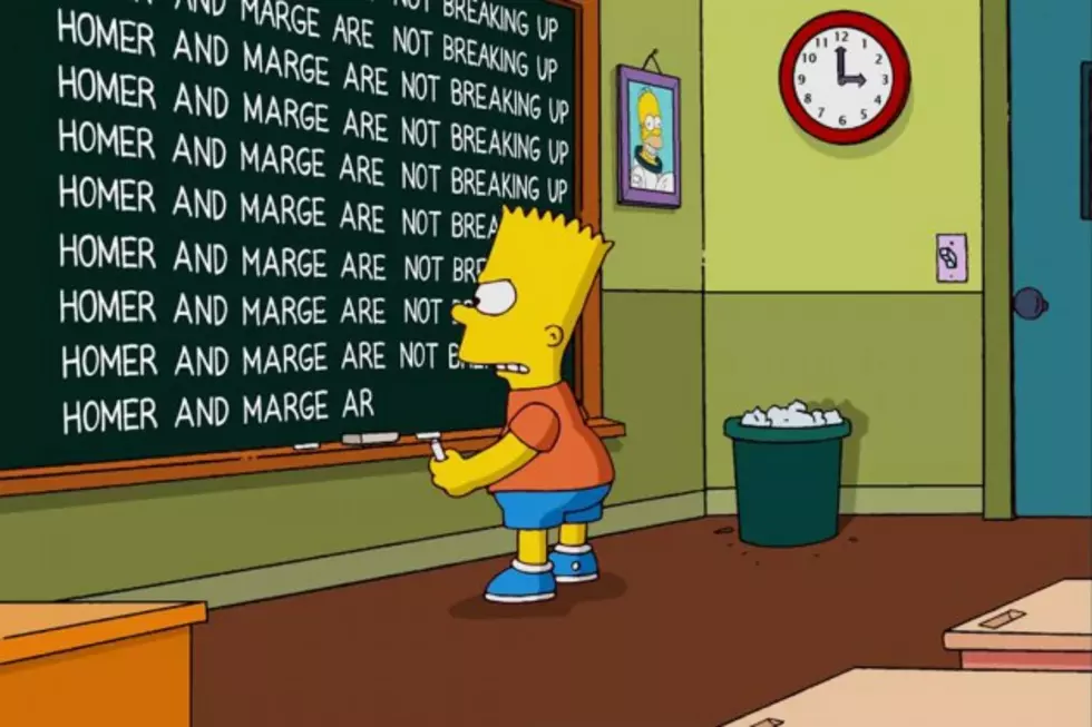 ‘The Simpsons’ Would Like You to Know Homer and Marge Aren’t Divorcing