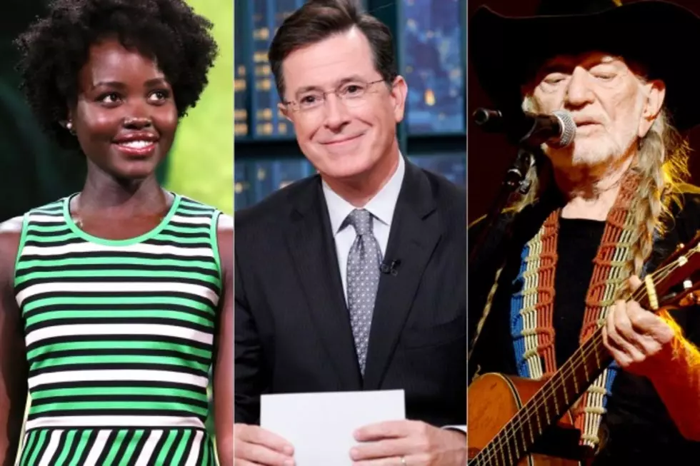 Colbert’s Second ‘Late Show’ Week Taps Lupita Nyong’o, Willie Nelson and Many More
