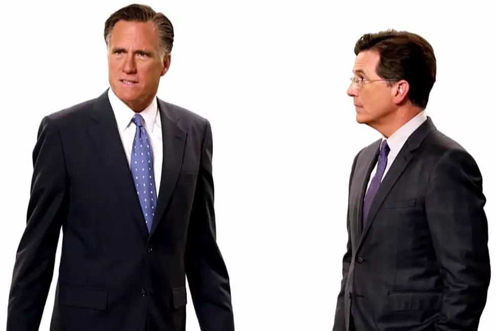 Stephen Colbert Fools Romney in First CBS 'Late Show' Promos