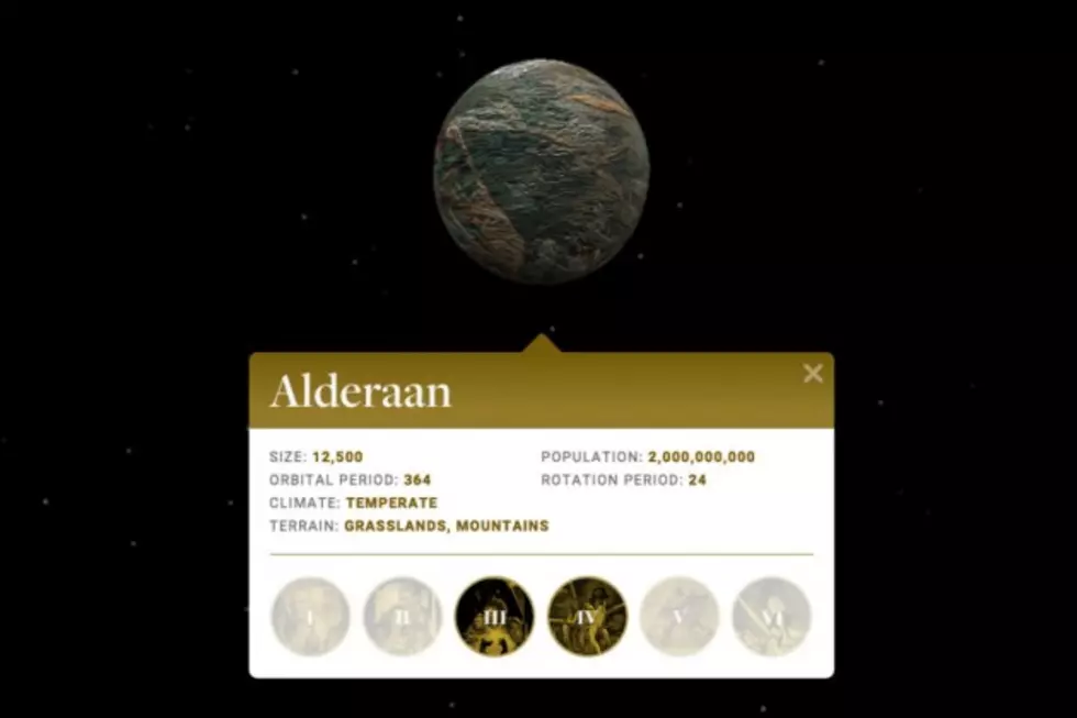 ‘Star Wars’ Interactive Map Lets You Explore a Galaxy Far, Far Away