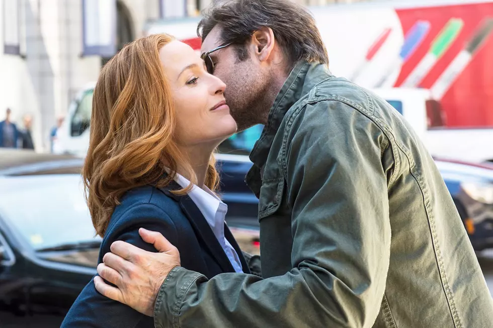 Mulder and Scully Get Close in New 'X-Files' Photos