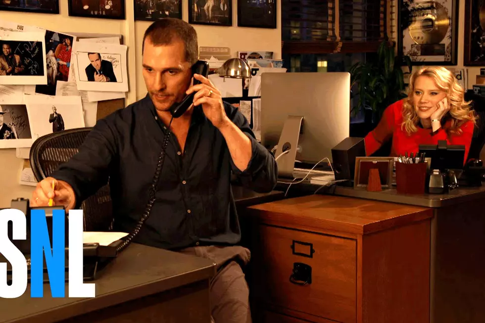 SNL Preview: Matthew McConaughey Hums 'Wolf of Wall Street'