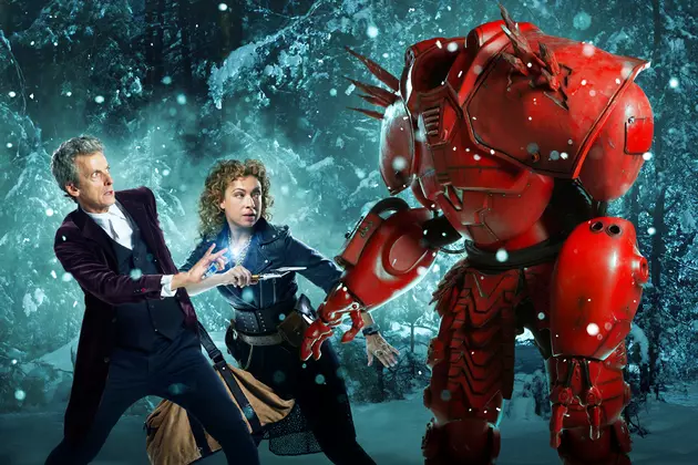 ‘Doctor Who’ and River Song Celebrate Christmas Special in First Poster