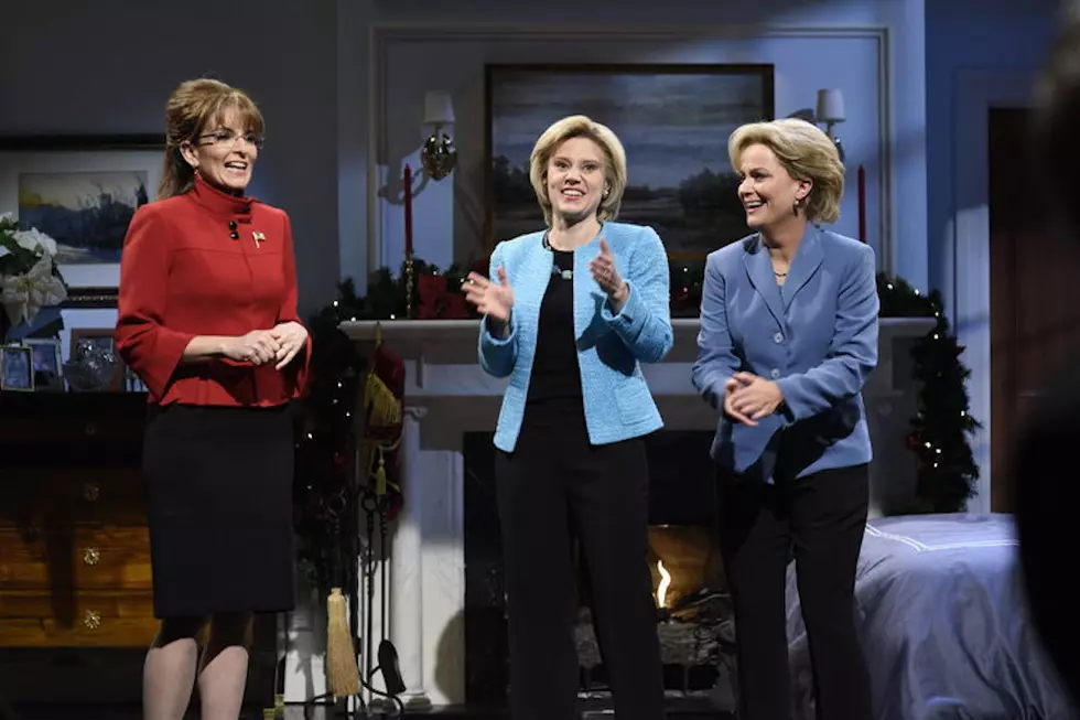 SNL Unites Kate McKinnon’s Hillary Clinton With Amy Poehler’s Hillary Clinton (and Adds Tina Fey’s Sarah Palin for Good Measure)