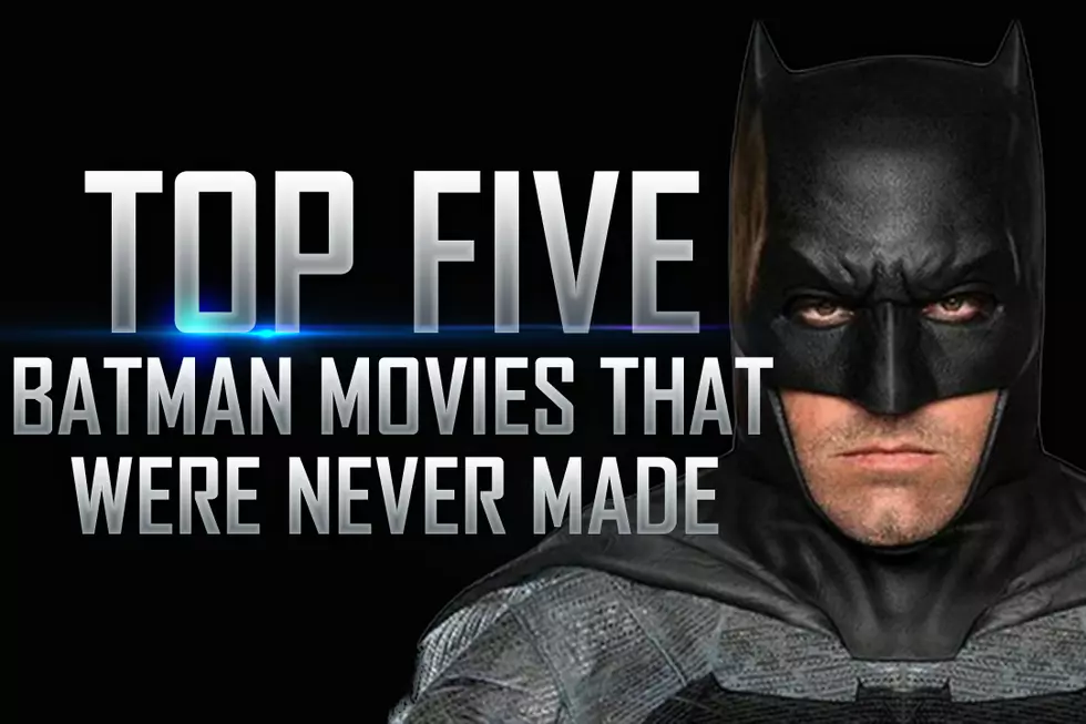 The Top Five Batman Movies That Were Never Made