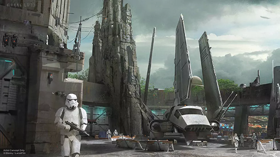 'Star Wars Land' Model Revealed