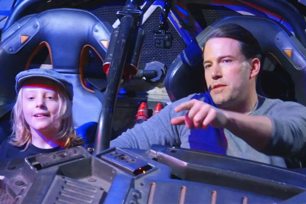 Ben Affleck Hides in the Batmobile to Surprise Fans for ‘Batman vs. Superman’ Charity Campaign