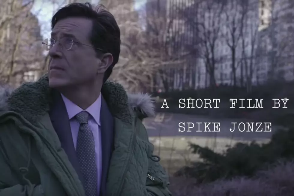 Spike Jonze Directed a New Short Film With Stephen Colbert and a Very Special Guest