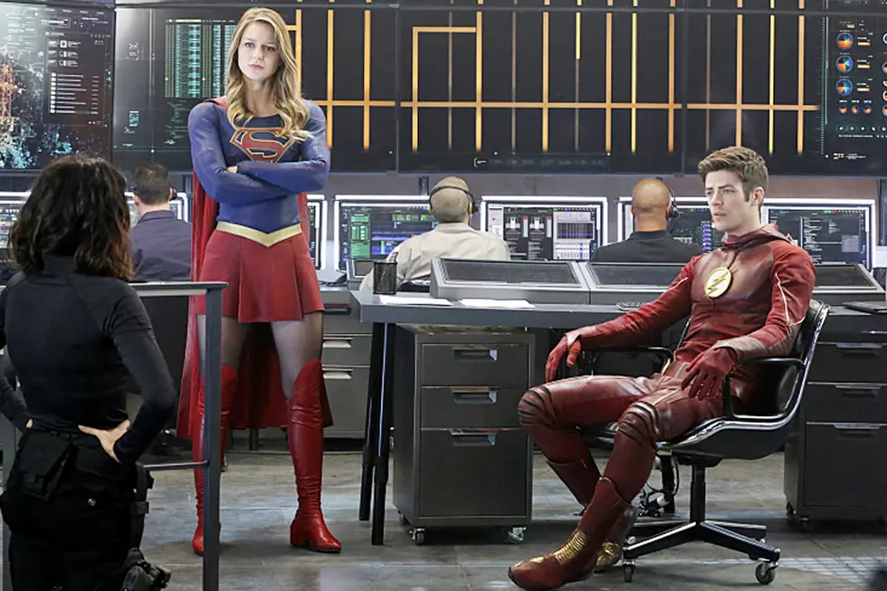 ‘Supergirl’ and ‘The Flash’ Crossover Photos Are as Adorable as You Can Handle