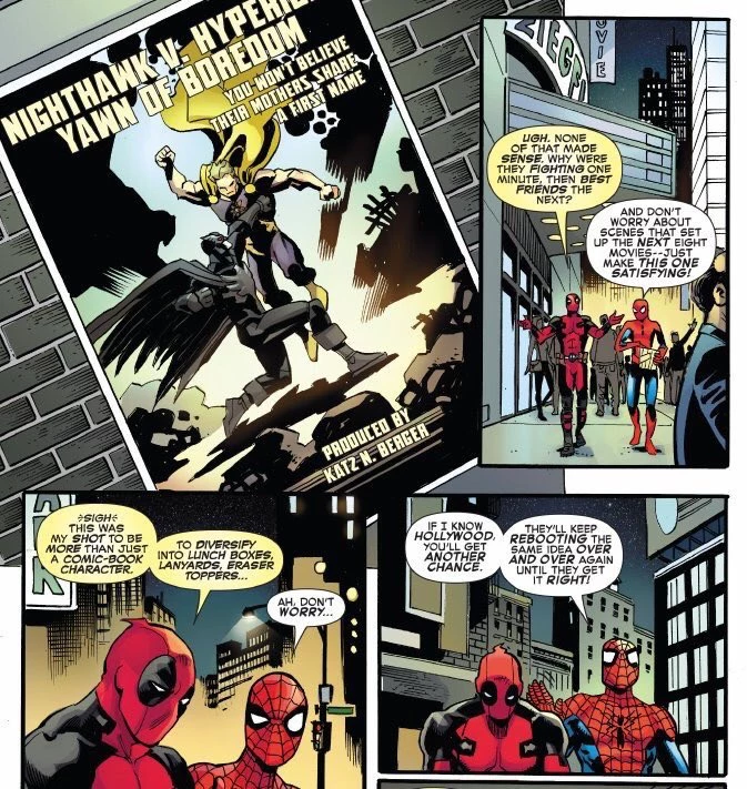 The New 'Spider-Man/Deadpool' Makes Fun of 'Batman v Superman'