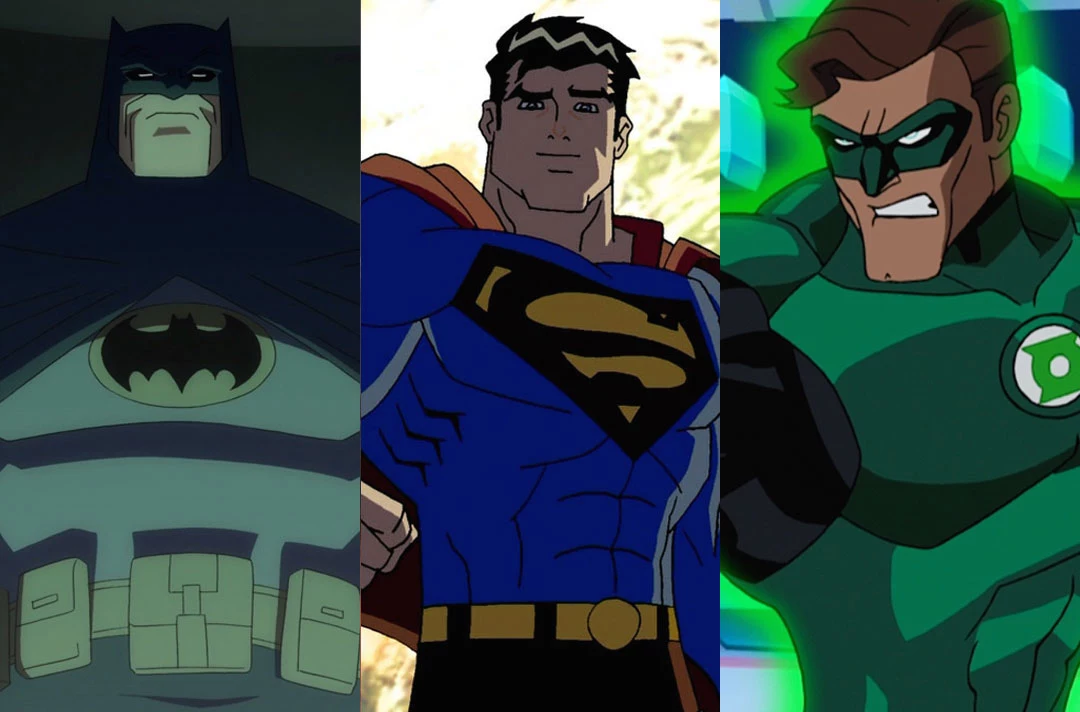 3 great DC Animated movies and 1 bonus  WMQ Comics