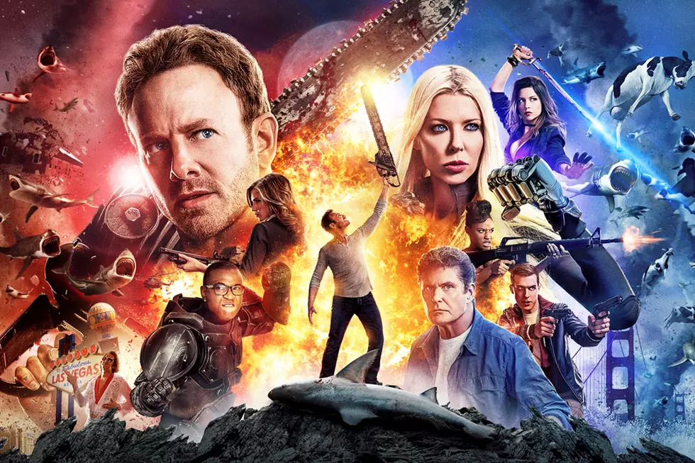 ‘Sharknado: The 4th Awakens’ Trailer Finally Brings Giant Robots Vs. Sharks