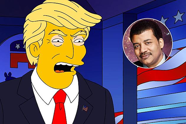 ‘Simpsons’ Skewering Trump University With Neil deGrasse Tyson, Suze Orman