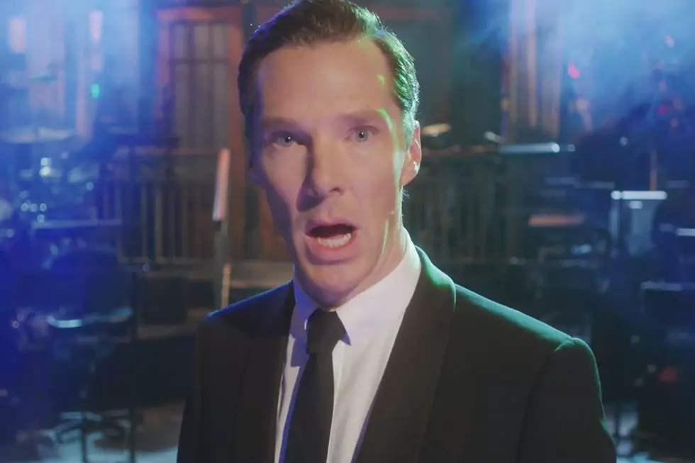 Benedict Cumberbatch Makes Dramatic SNL Entrance in First Promo