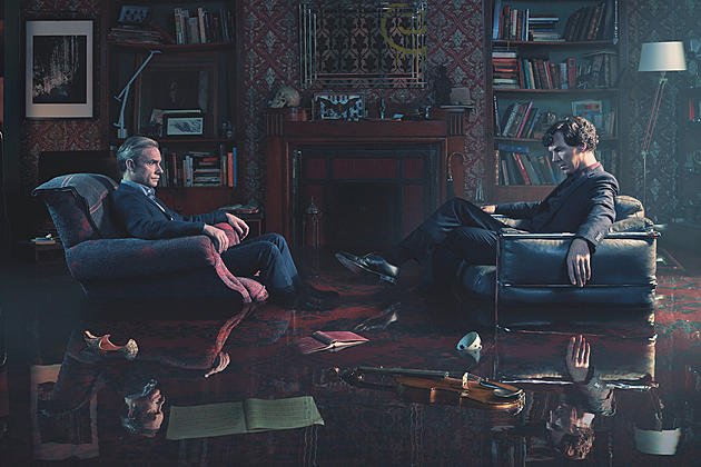 ‘Sherlock’ and Watson Take a Dip in New Season 4 Teaser Poster