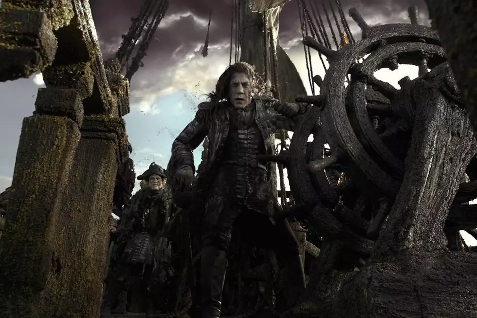 Javier Bardem Looks Ghostly in New 'Pirates of the Caribbean' Photo