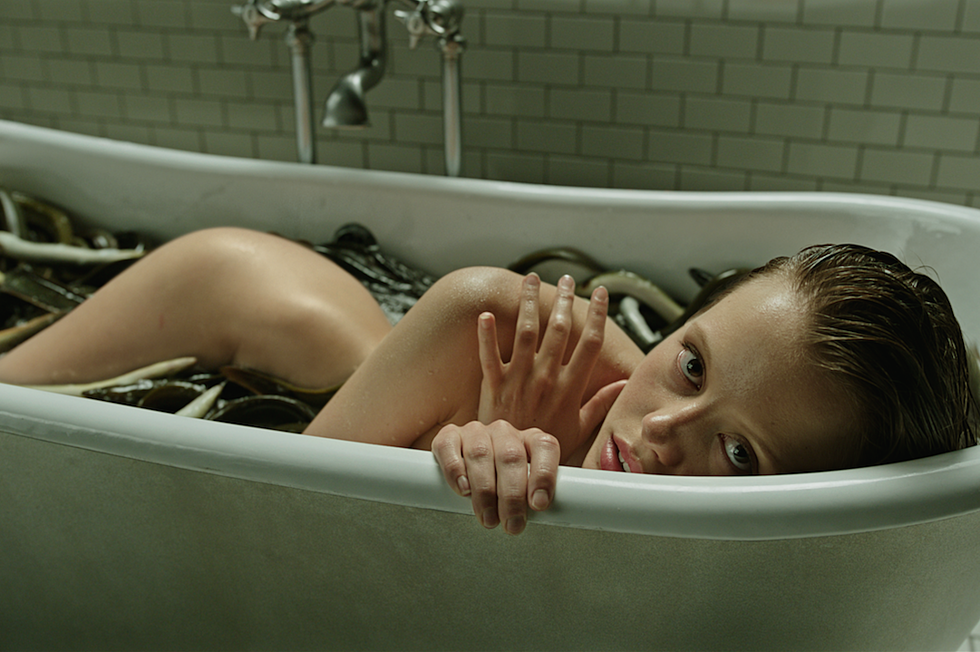 Mia Goth on Filming a Nude Scene with Giant Eels in ‘A Cure for Wellness’