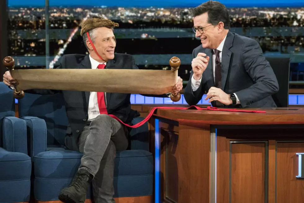 Jon Stewart Returns to Colbert’s ‘Late Show’ By Executive Order