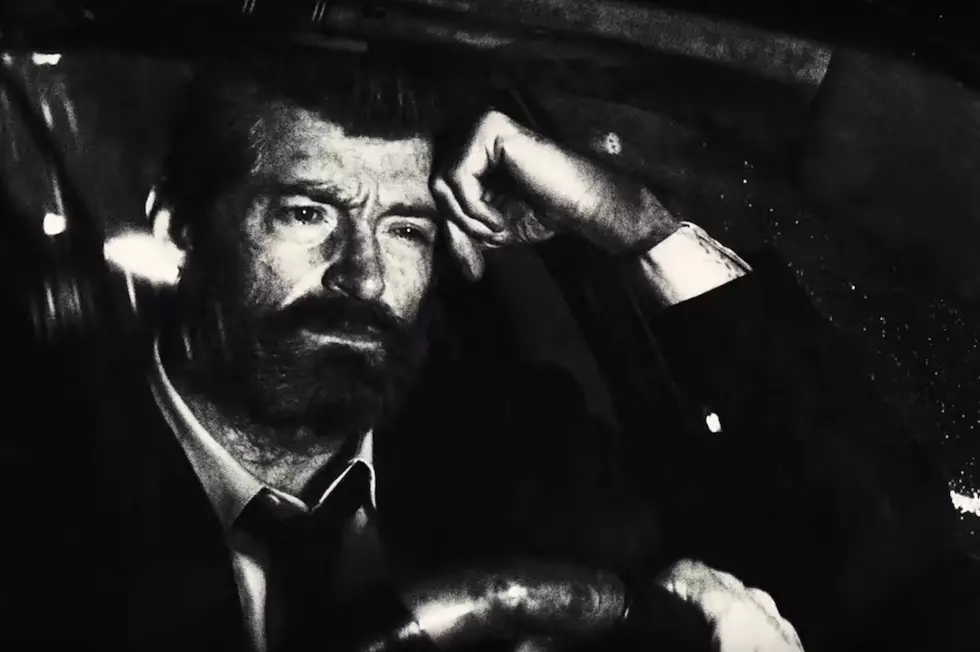 Hugh Jackman Drives a Limo in New Black and White ‘Logan’ Clip