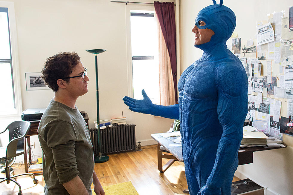 The Tick' Gets New Costume in Amazon Production Photo