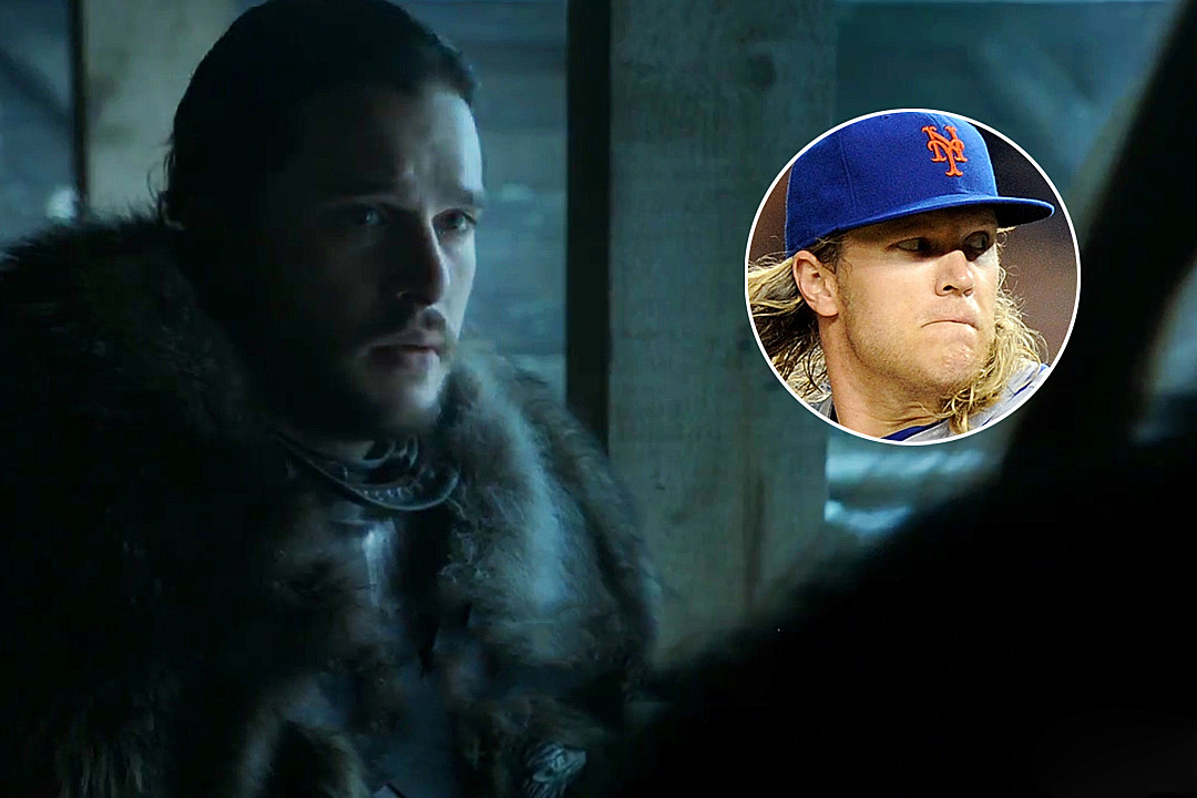 Noah Syndergaard will appear as an extra on 'Game of Thrones' this season