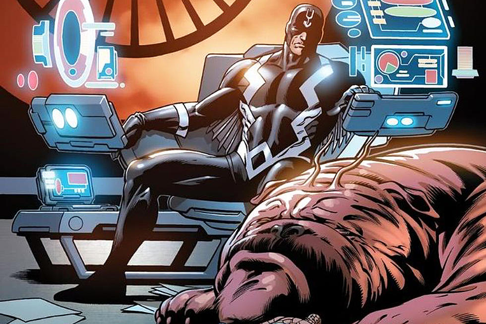 'Inhumans' Reveals Black Bolt and Lockjaw in New Set Photos