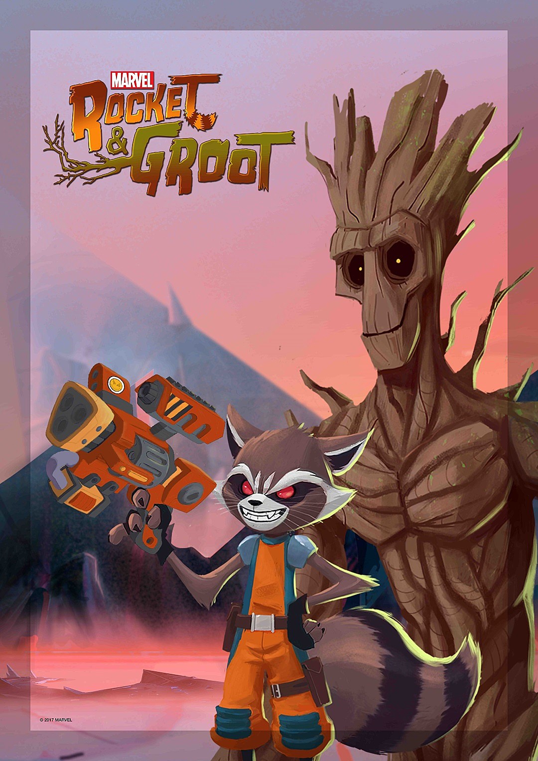 Marvel's 'Guardians of the Galaxy' 'Rocket and Groot' Shorts