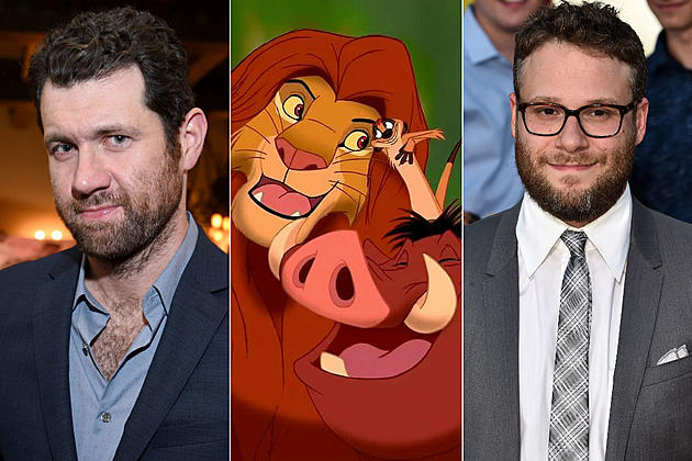 ‘The Lion King’ Casts Billy Eichner and Seth Rogen as Live-Action Timon and Pumbaa