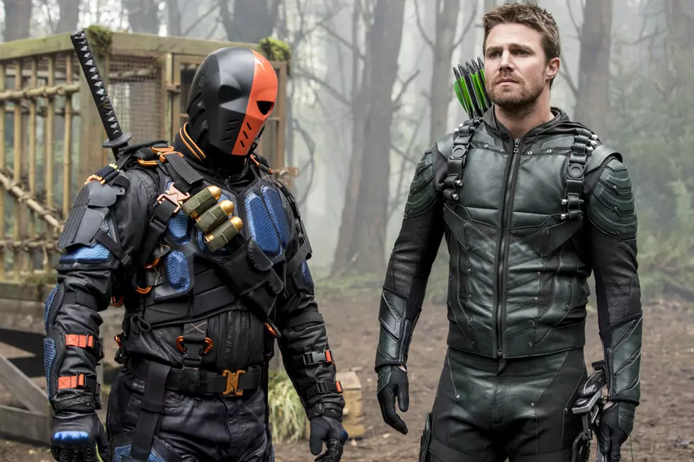 'Arrow' Season 5 Finale Photos: Deathstroke at 'Lian Yu'!