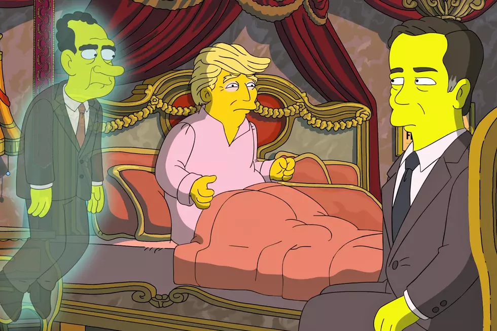 Nixon Haunts Trump in Grim New ‘Simpsons’ Short