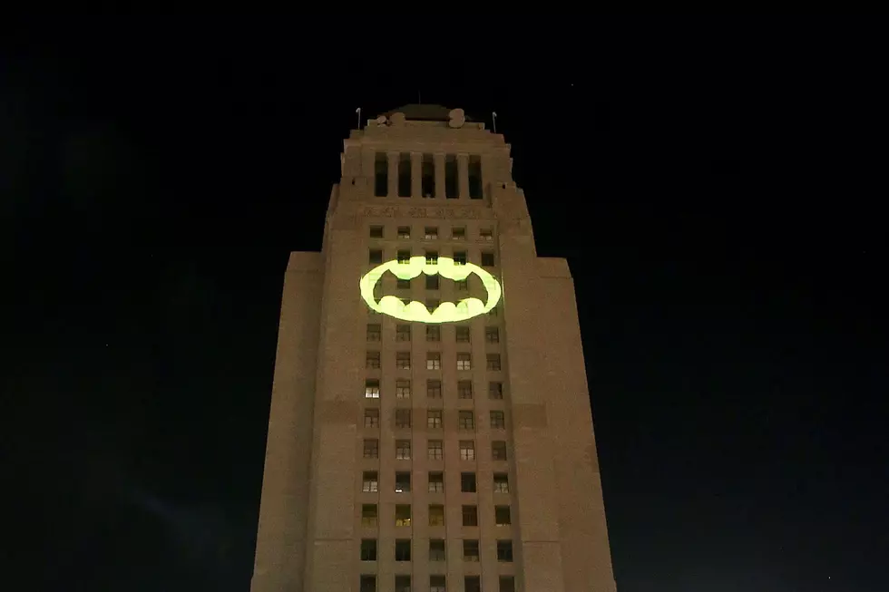 Watch the Bat-Signal Light Up Los Angeles in Tribute to Adam West