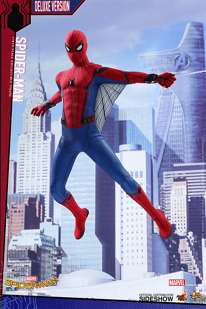 Hot Toys Spider-Man Homecoming Spider-Man figure review