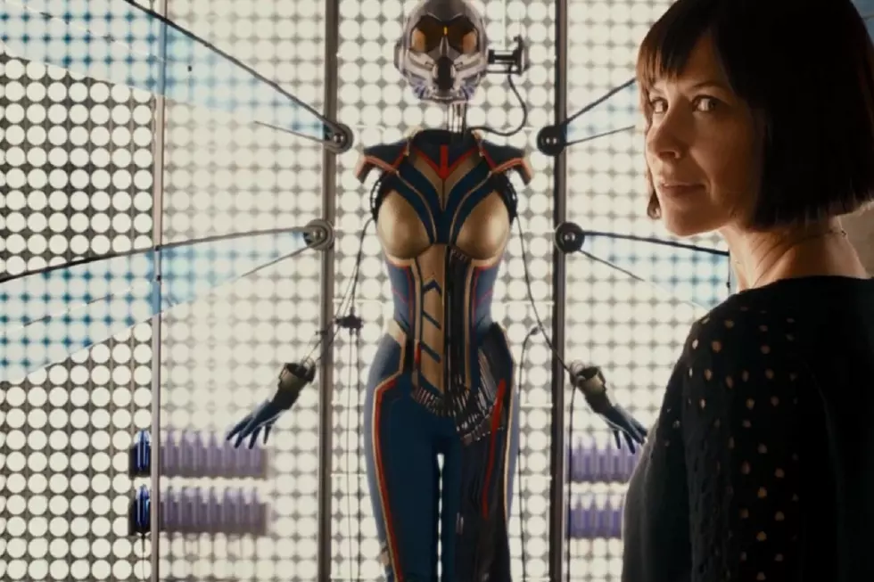 Evangeline Lilly Shows Off Her ‘Ant Man and the Wasp’ Suit