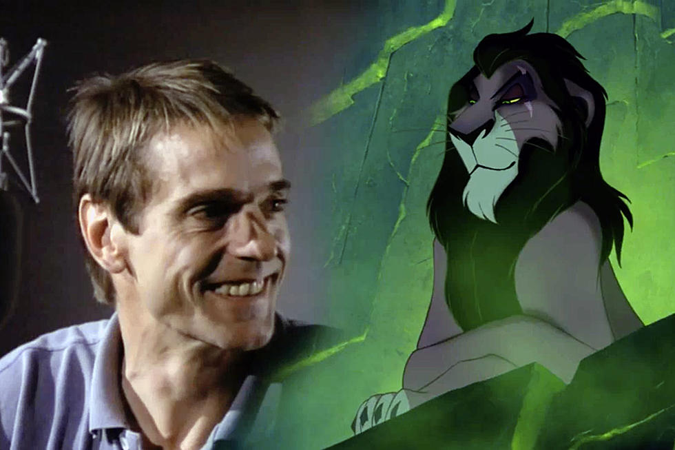 Watch Jeremy Irons Record Scar’s Signature Song From ‘The Lion King’ in Never-Before-Seen Footage