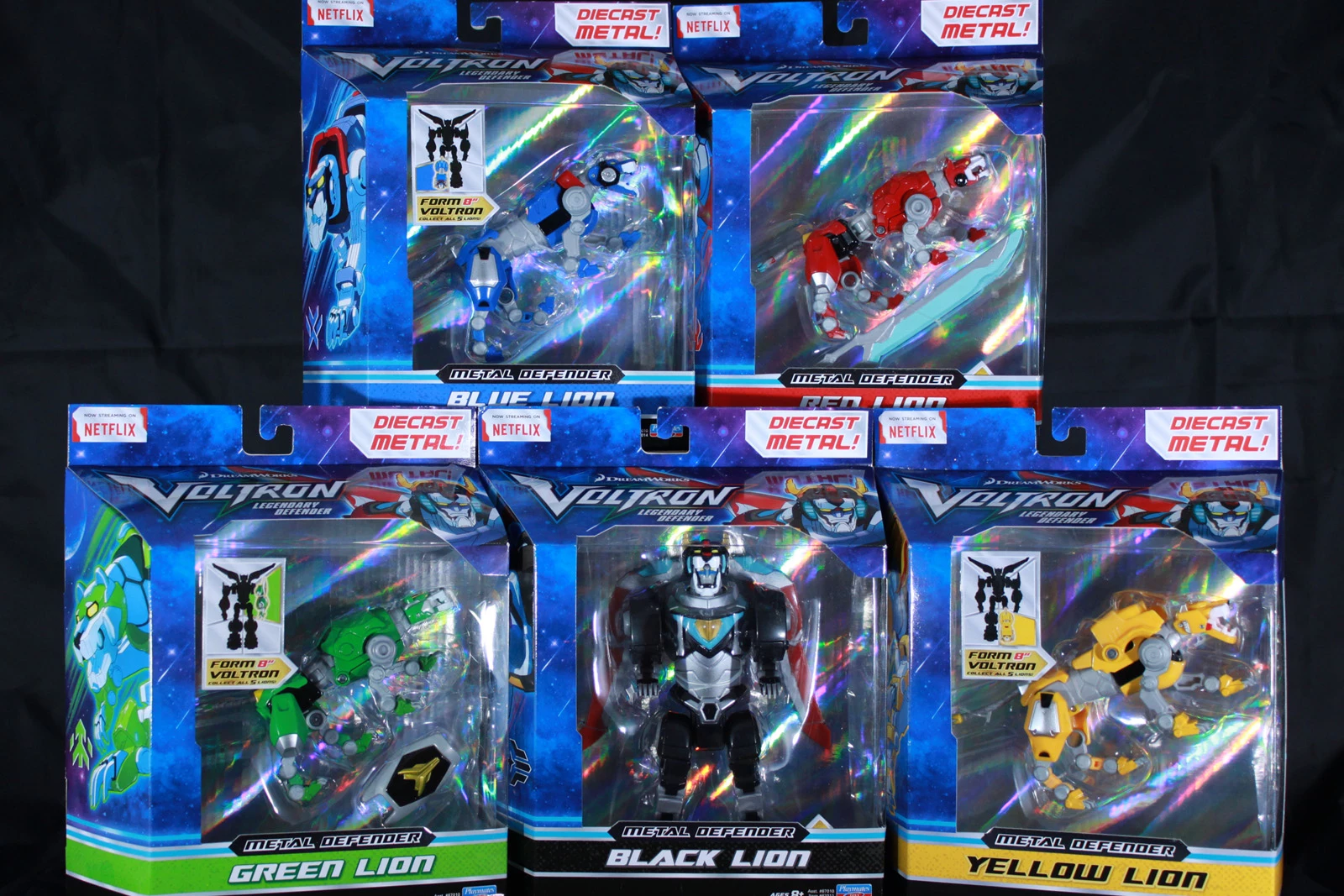 voltron diecast metal